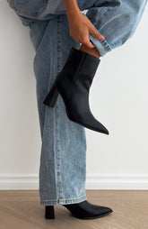 Aflie Ankle Boots Black PU