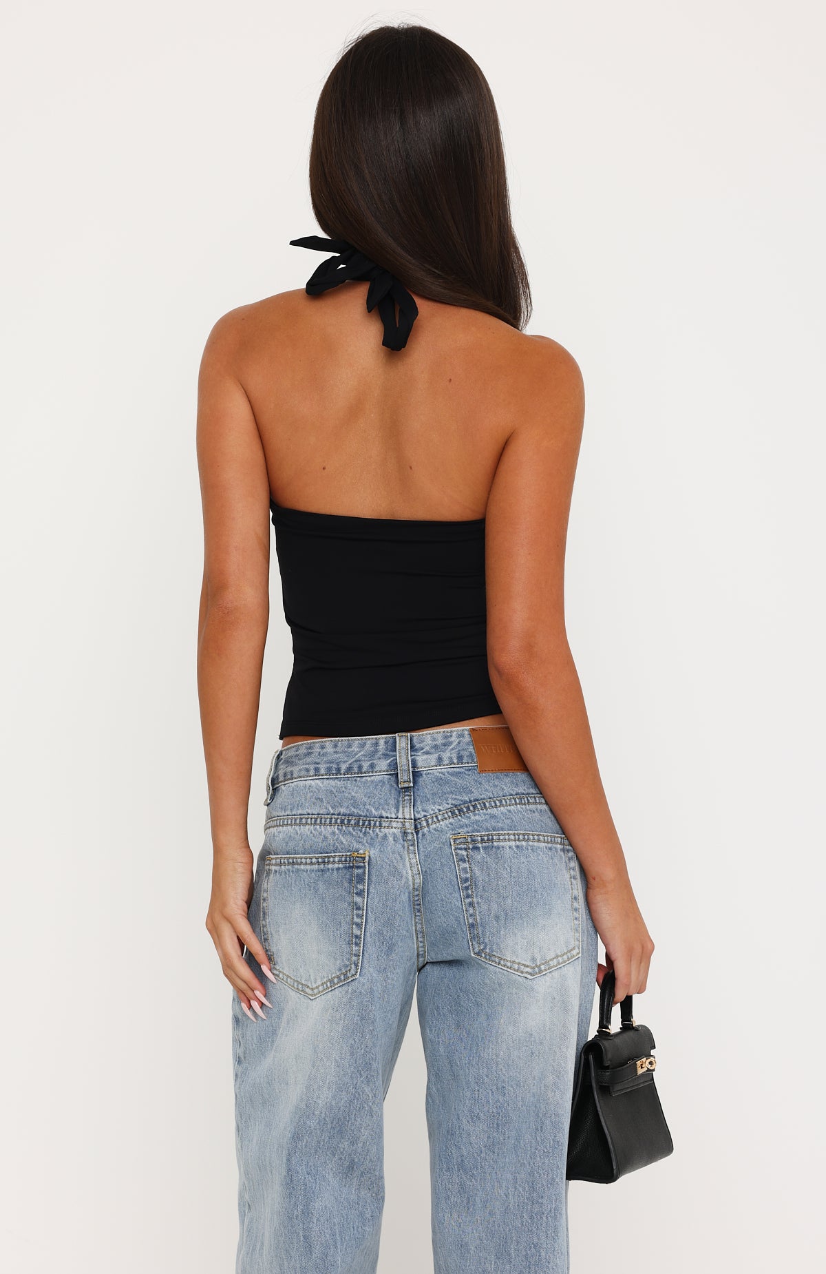 Beyond Borders Halter Top Black
